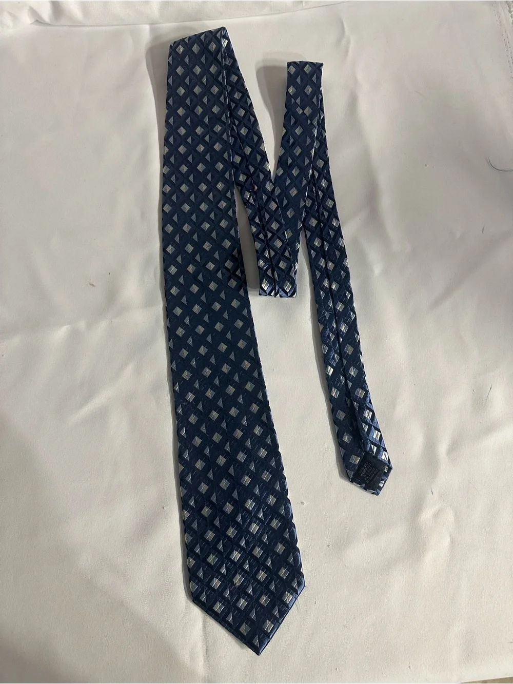 croft & barrow Olive, Black, and Navy Tie Set with Blue Accents